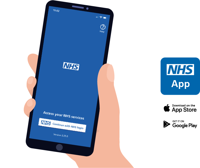 Try the <br />NHS App today!